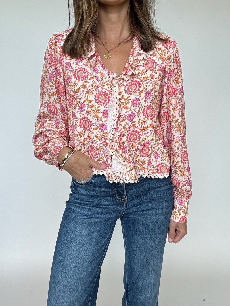 Willow Floral Top