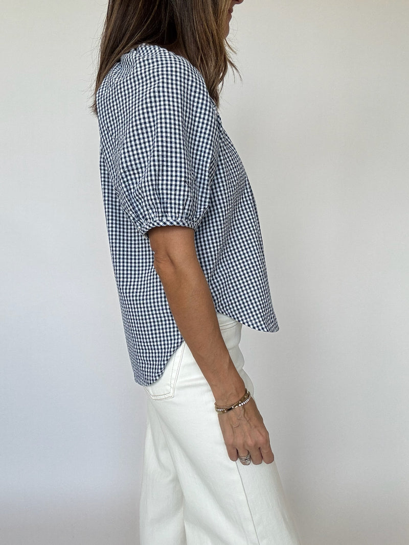 Sylvie Gingham Top
