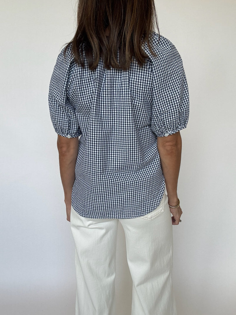 Sylvie Gingham Top