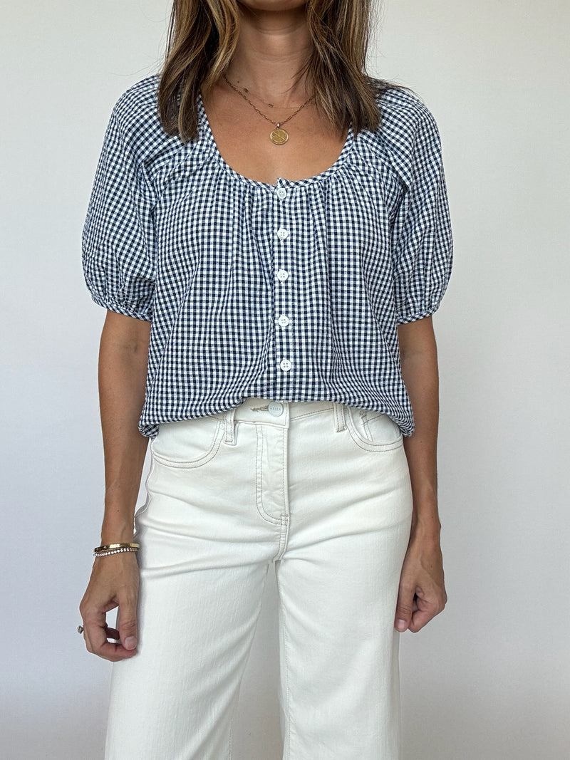 Sylvie Gingham Top