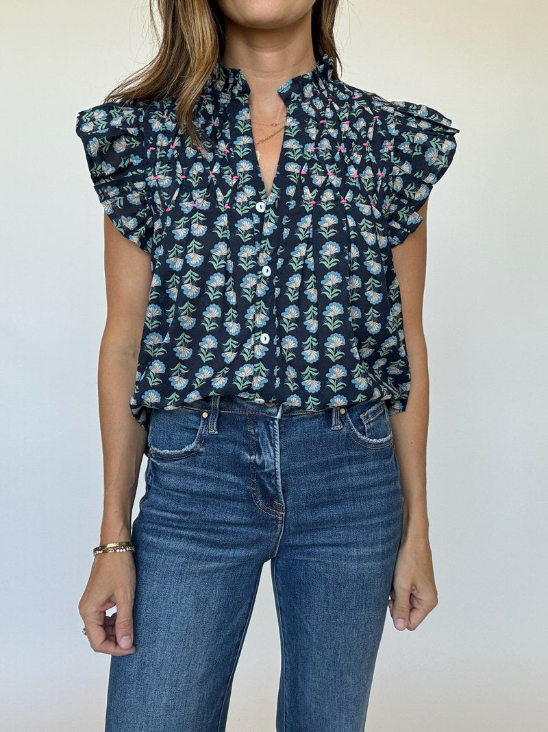 EARLY ACCESS | Iris Flutter Sleeve Top | THML