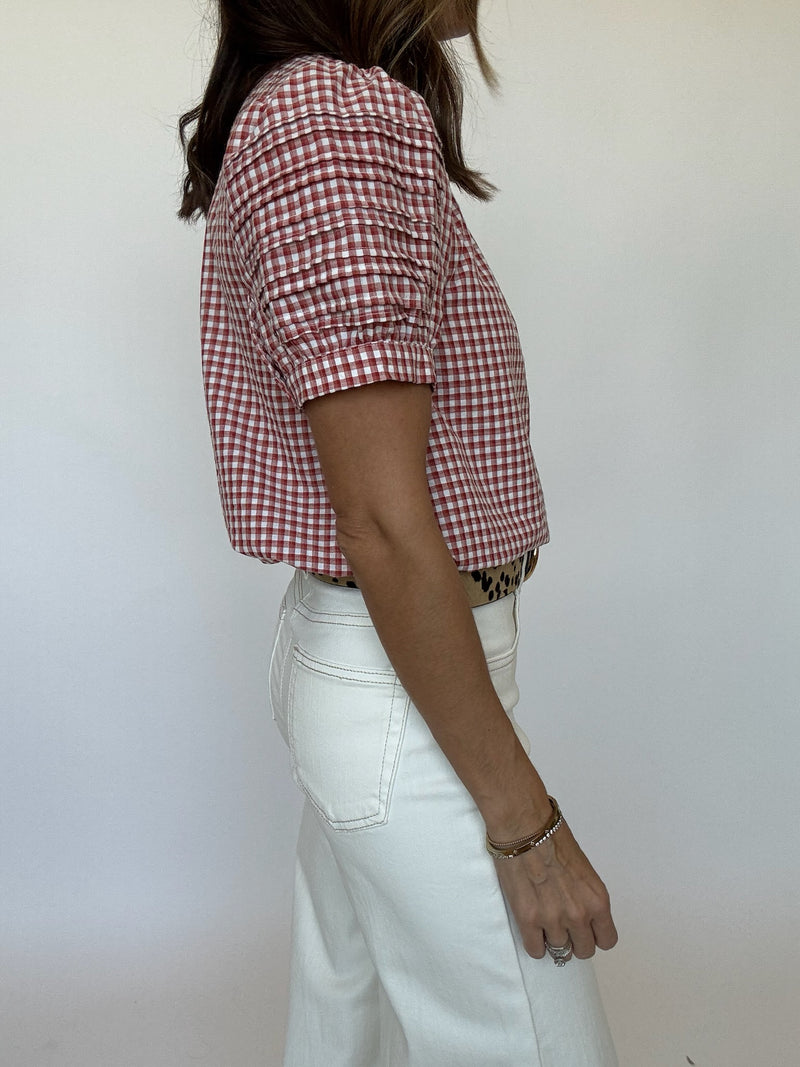 EARLY ACCESS | Lucy Gingham Top