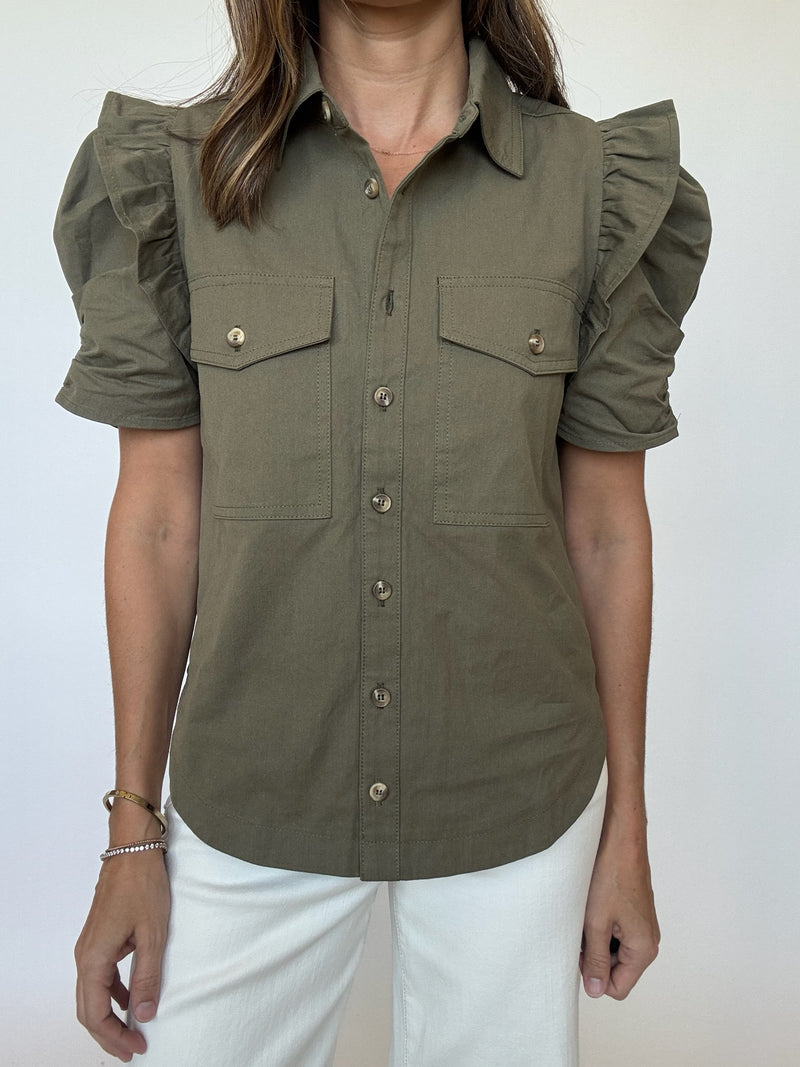 EARLY ACCESS | Greta Top - Olive