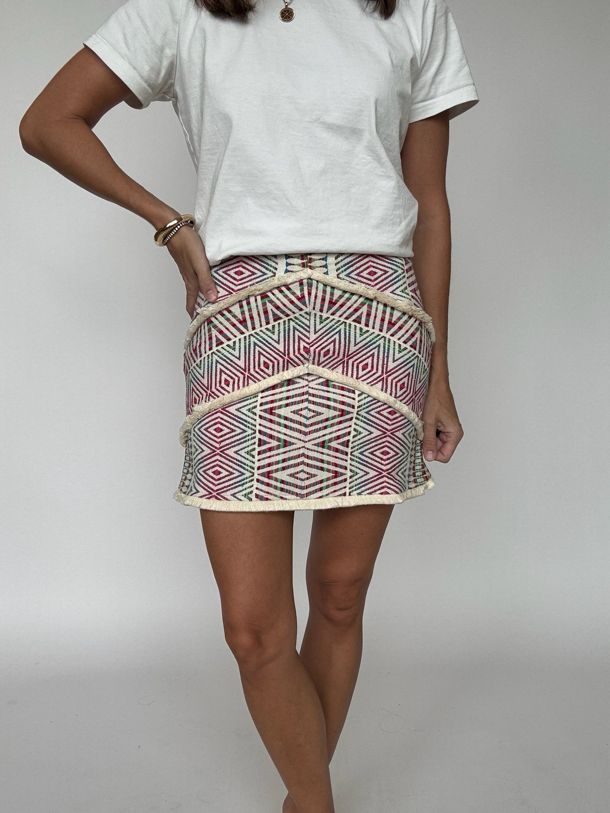 Zuri Print Skirt