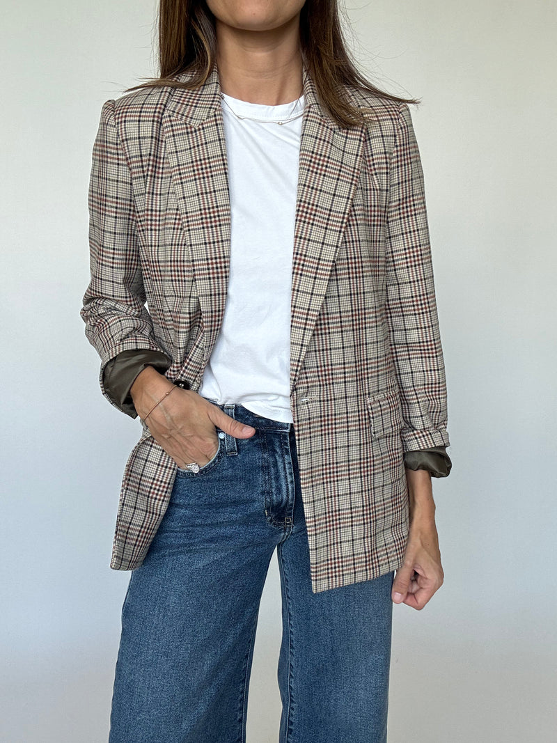 EARLY ACCESS | Camden Plaid Blazer