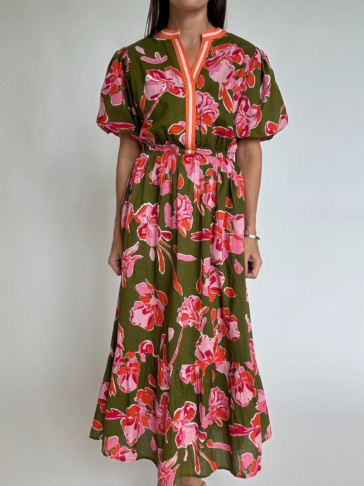 Harper Floral Maxi Dress | THML | FINAL SALE
