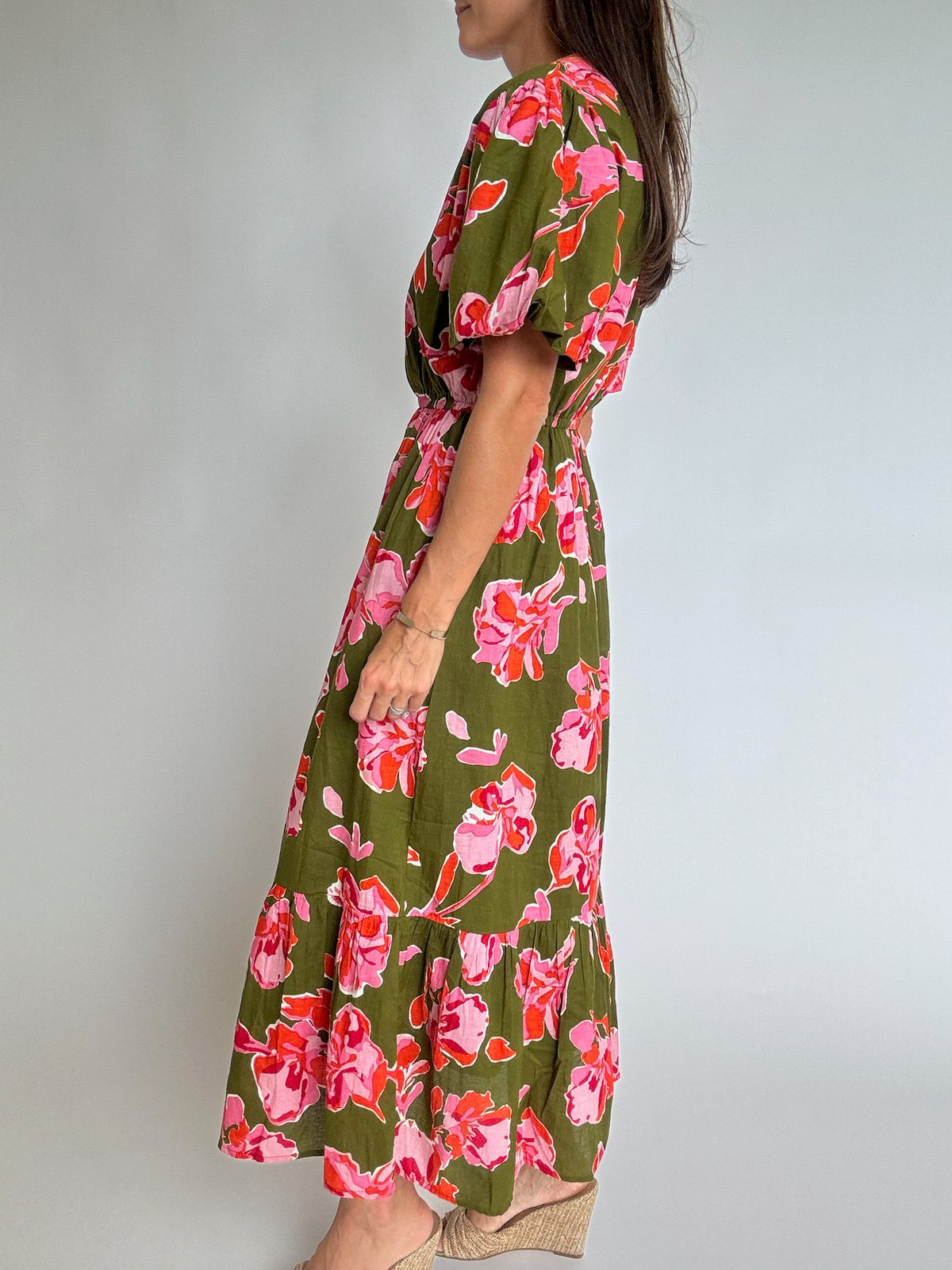 Harper Floral Maxi Dress | THML | FINAL SALE