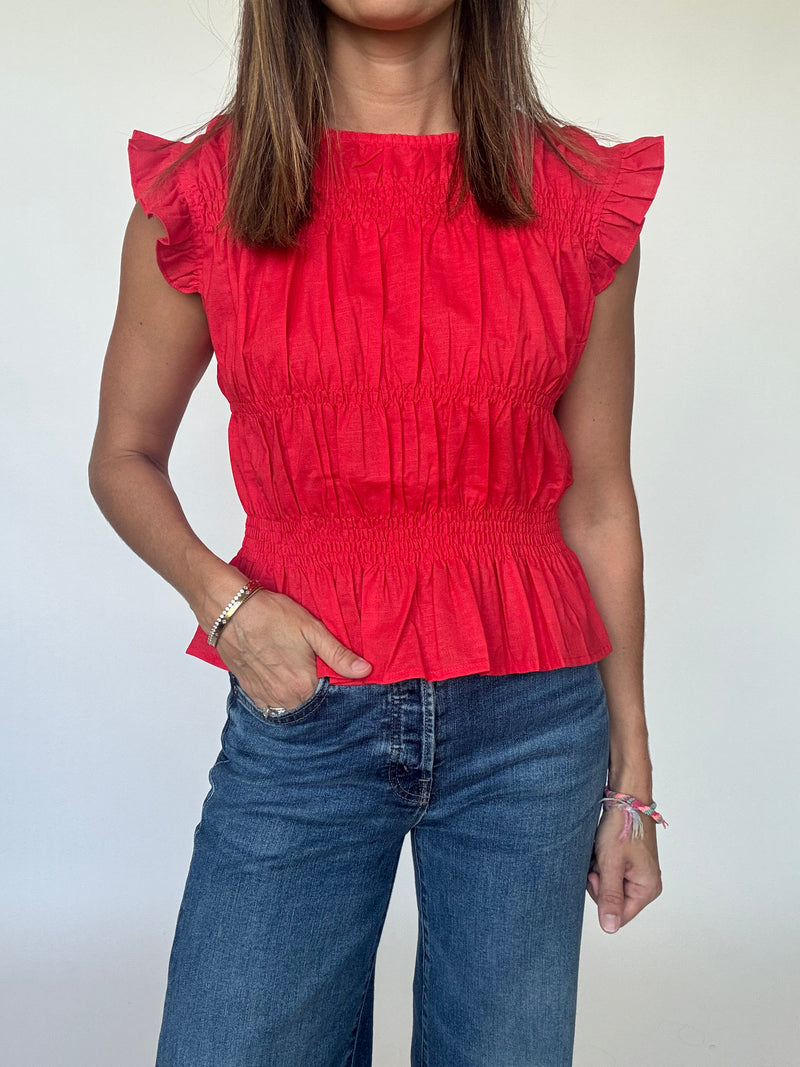 Emory Smocked Top