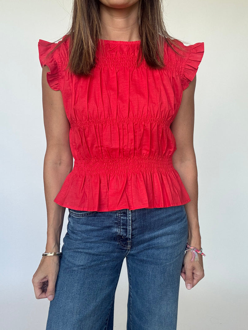 Emory Smocked Top