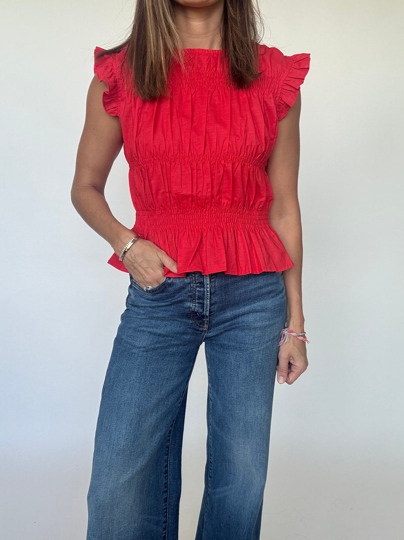 Emory Smocked Top