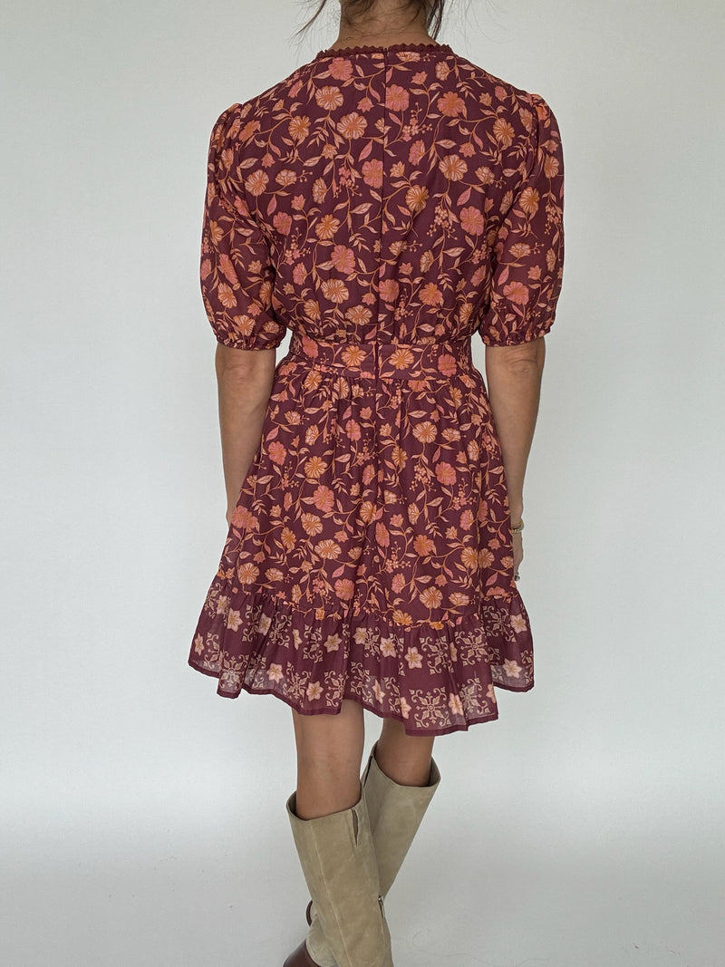Ember Floral Mini Dress
