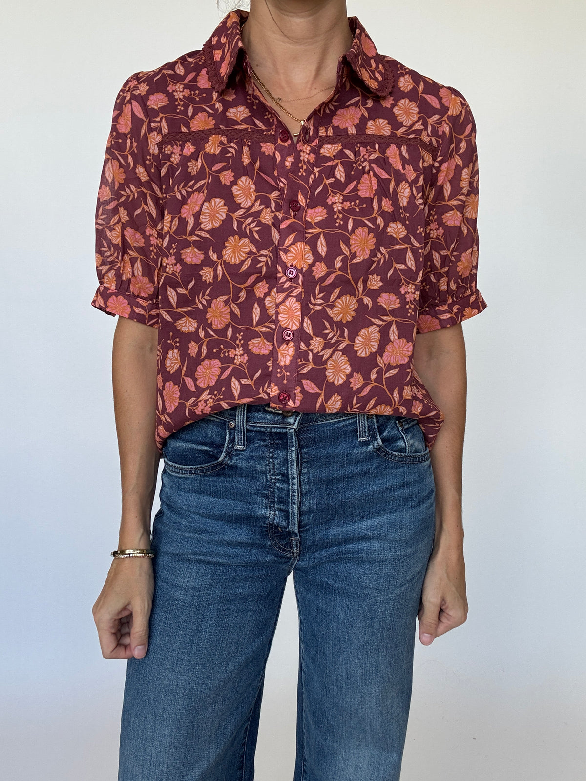 Ember Floral Top
