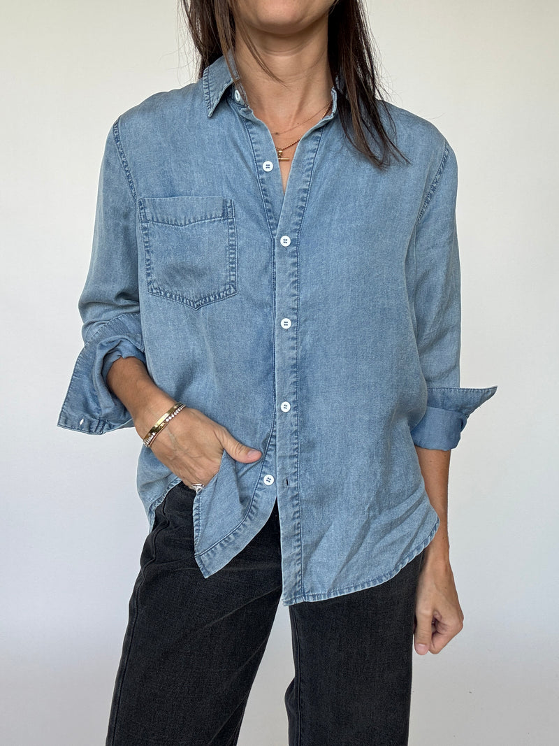 Collins Denim Button Down