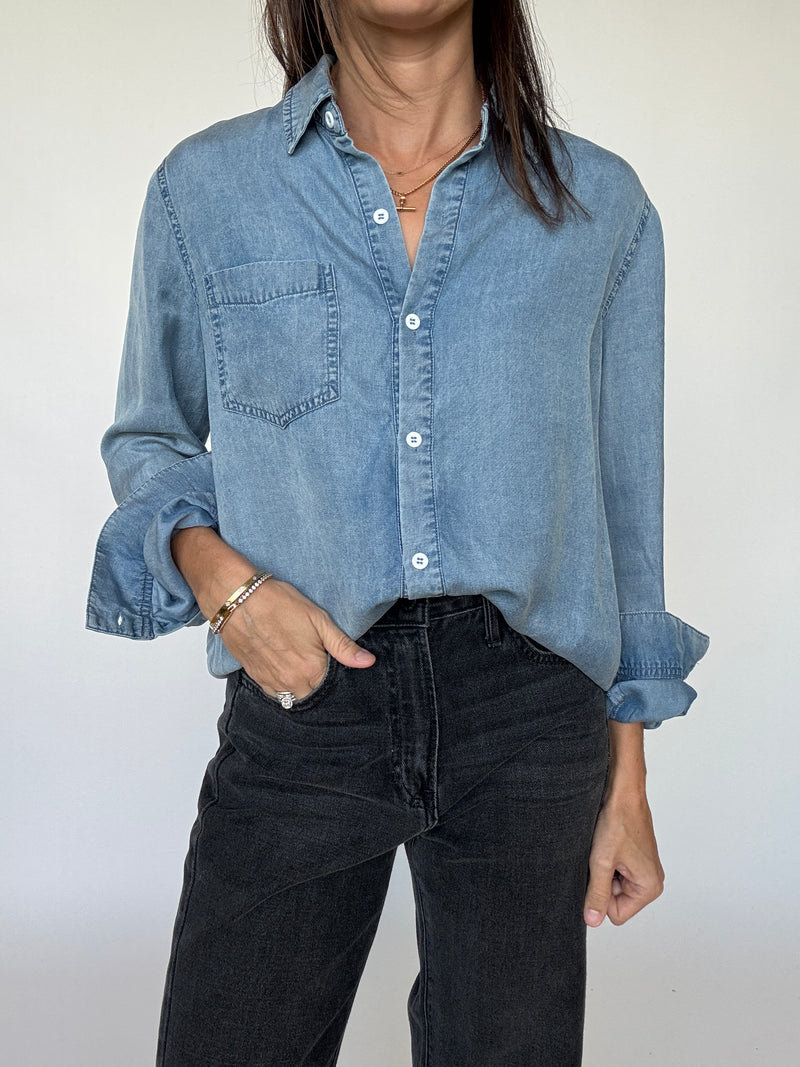 Collins Denim Button Down