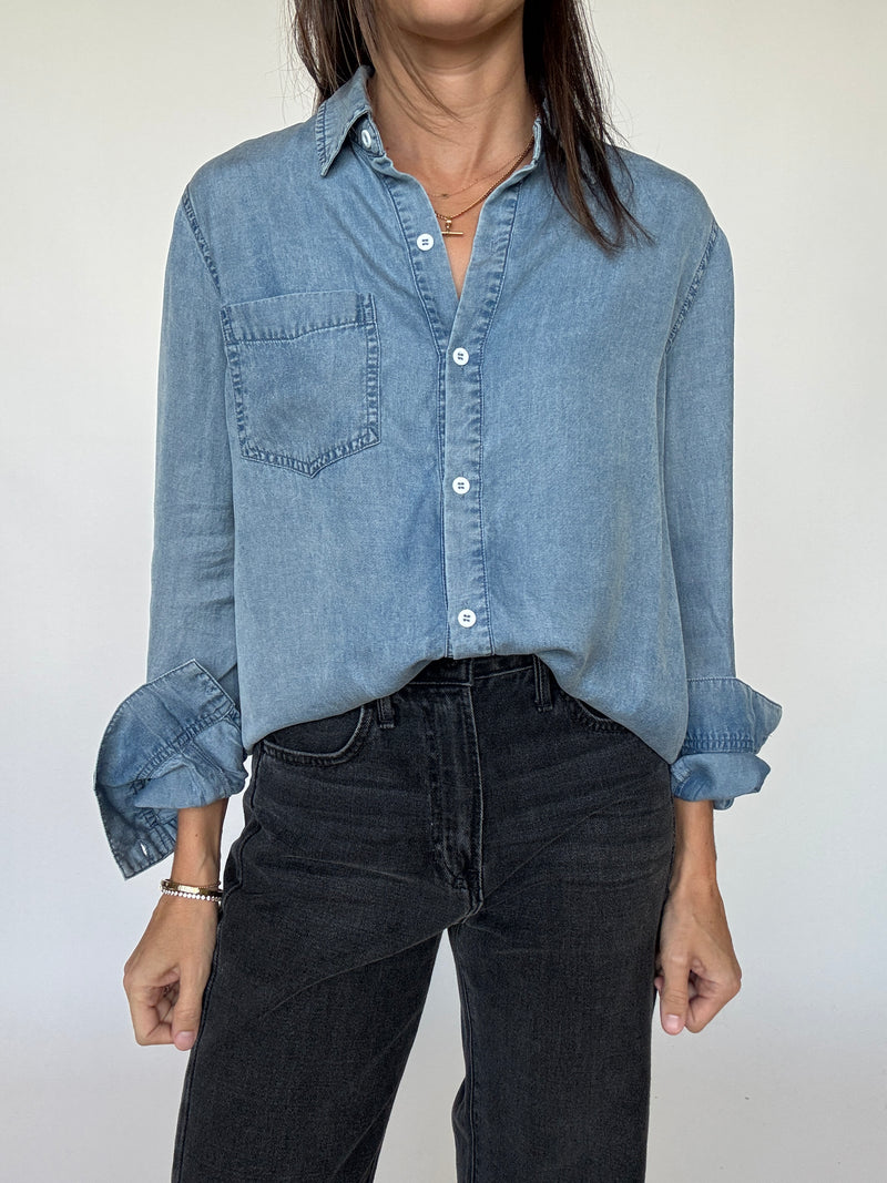 Collins Denim Button Down