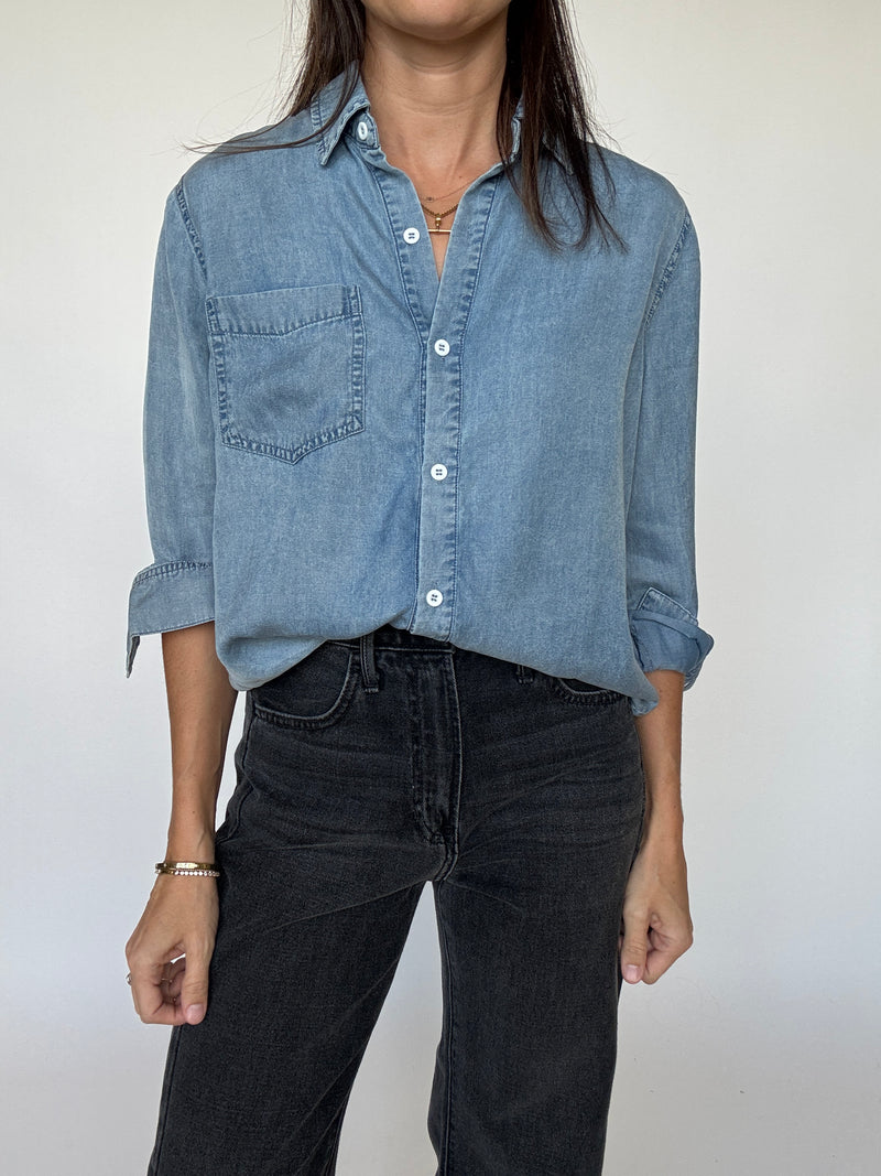 Collins Denim Button Down