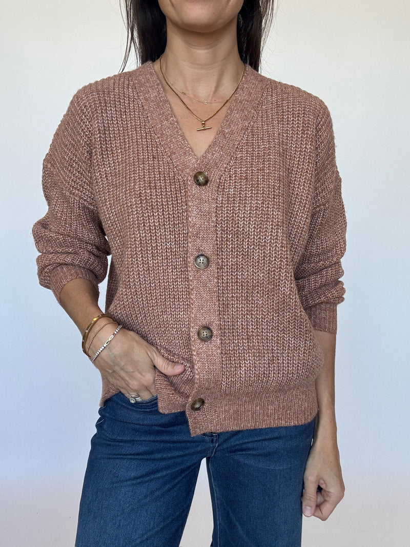 Hollis Cardigan - Brown