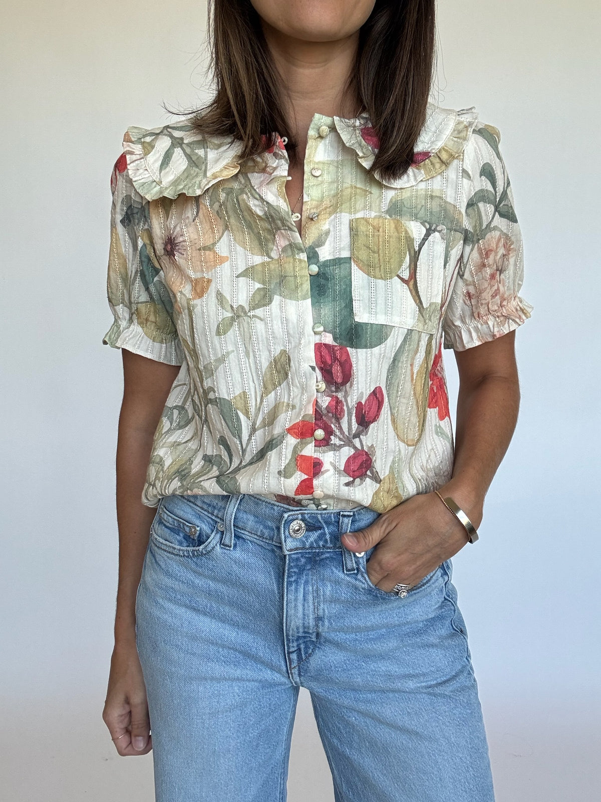 Maeve Floral Top