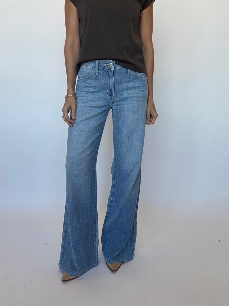 Lightweight Wide Leg Jean | Just Black Denim