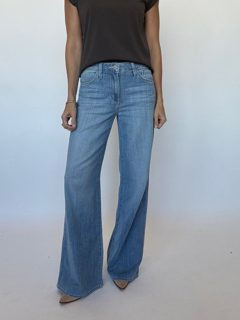Lightweight Wide Leg Jean | Just Black Denim