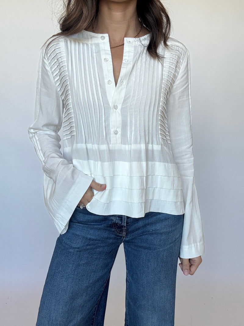 Lottie Pintuck Blouse
