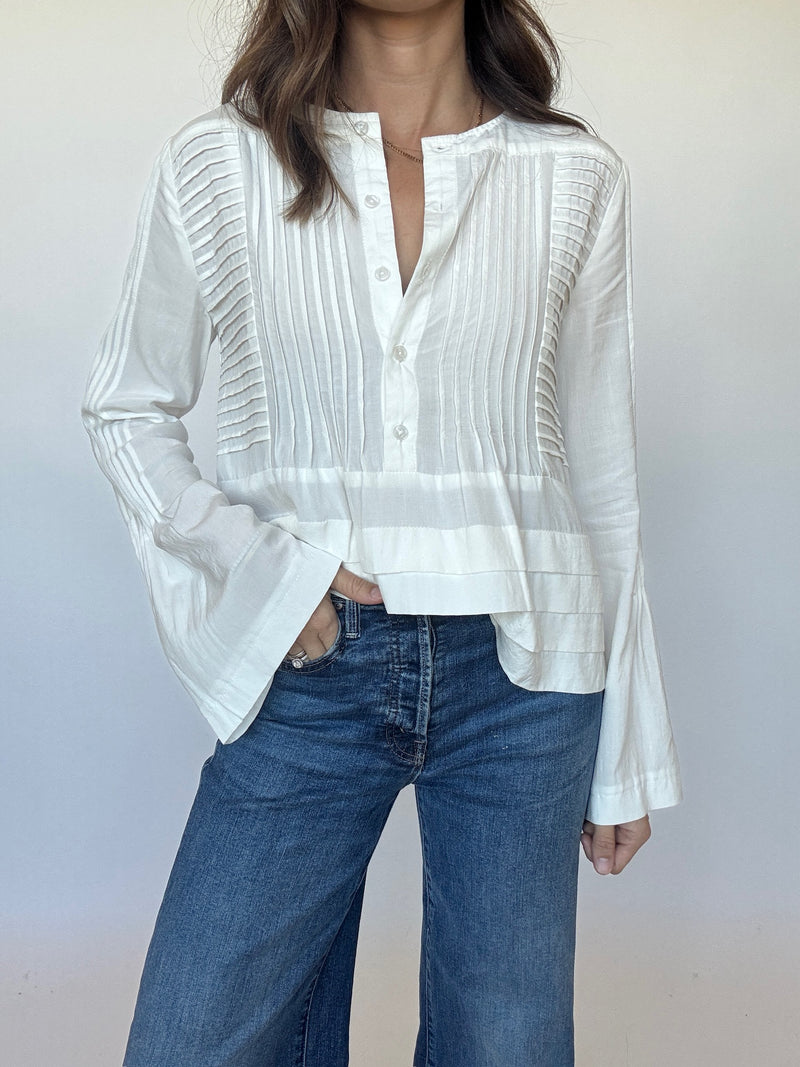 Lottie Pintuck Blouse