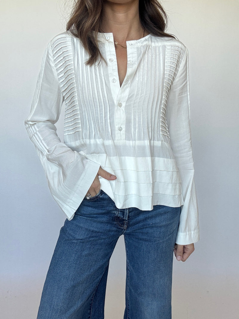 Lottie Pintuck Blouse