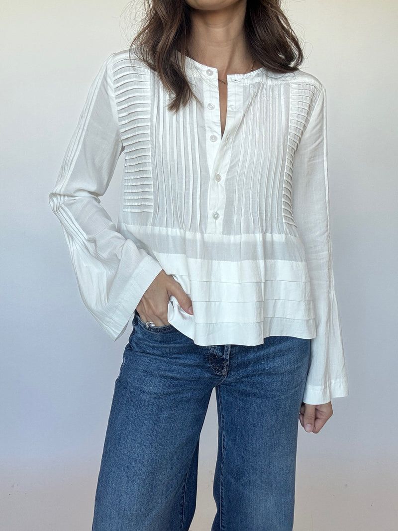 Lottie Pintuck Blouse