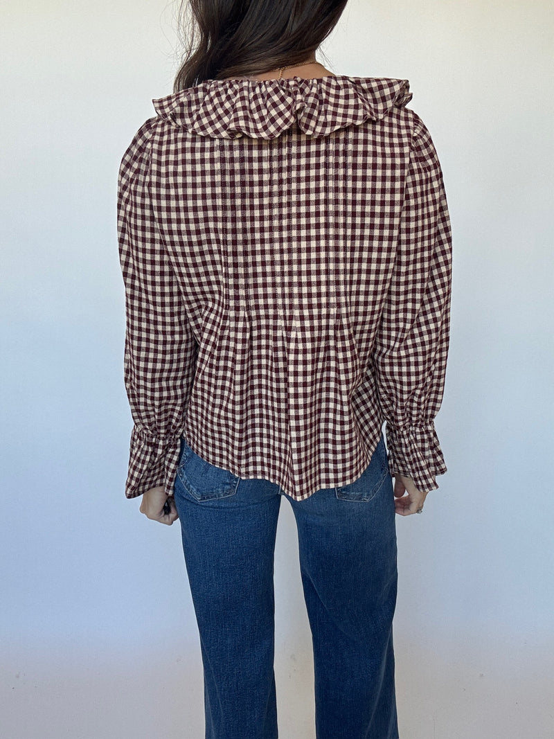 Hazel Gingham Blouse