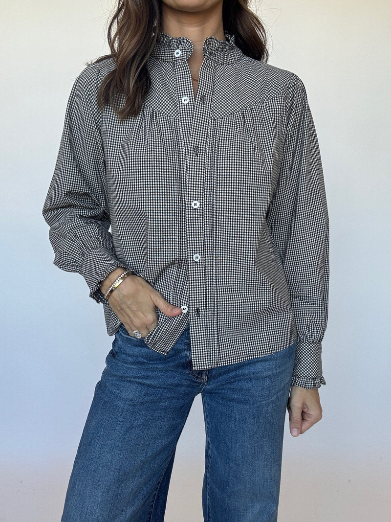 Carter Gingham Button Down