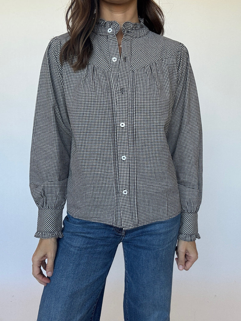 Carter Gingham Button Down