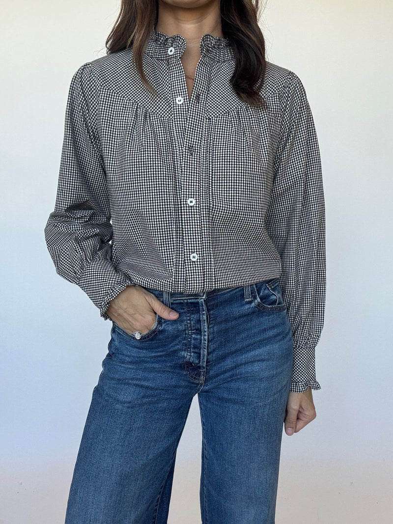 Carter Gingham Button Down