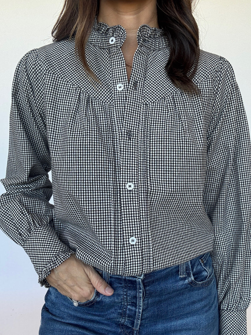 Carter Gingham Button Down