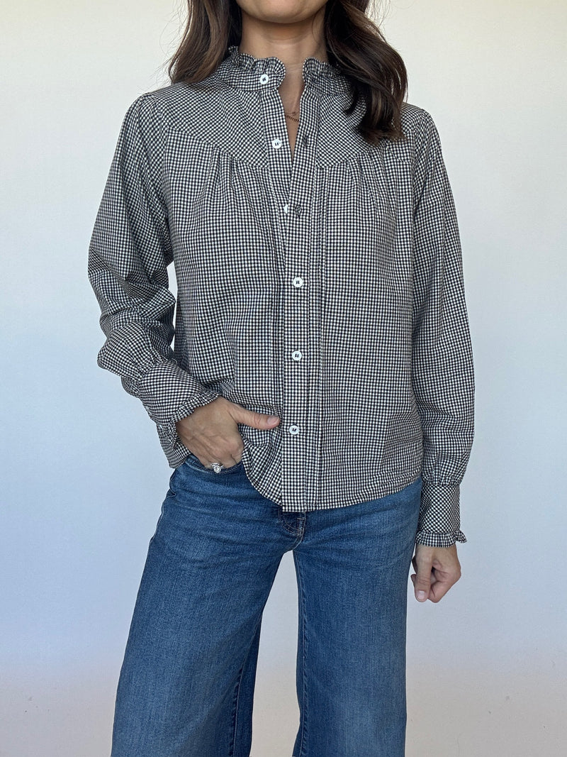 Carter Gingham Button Down