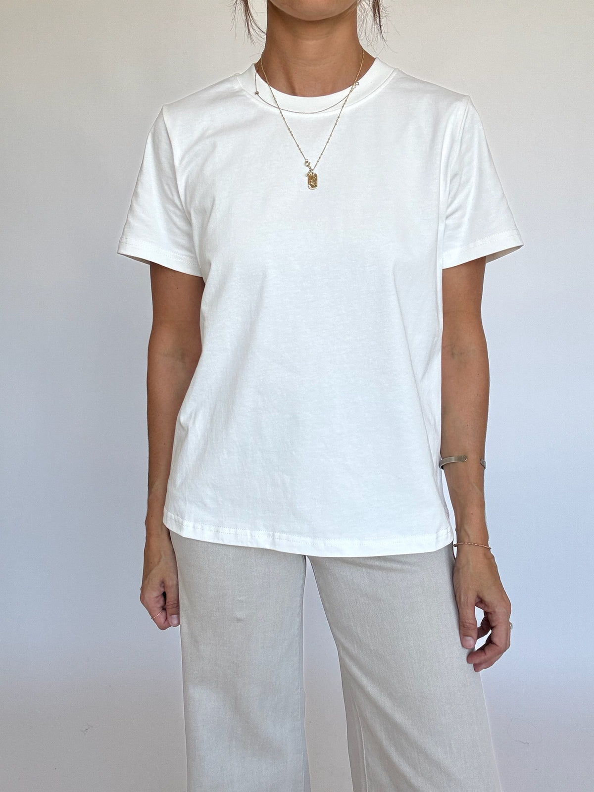 Elevated White Tee