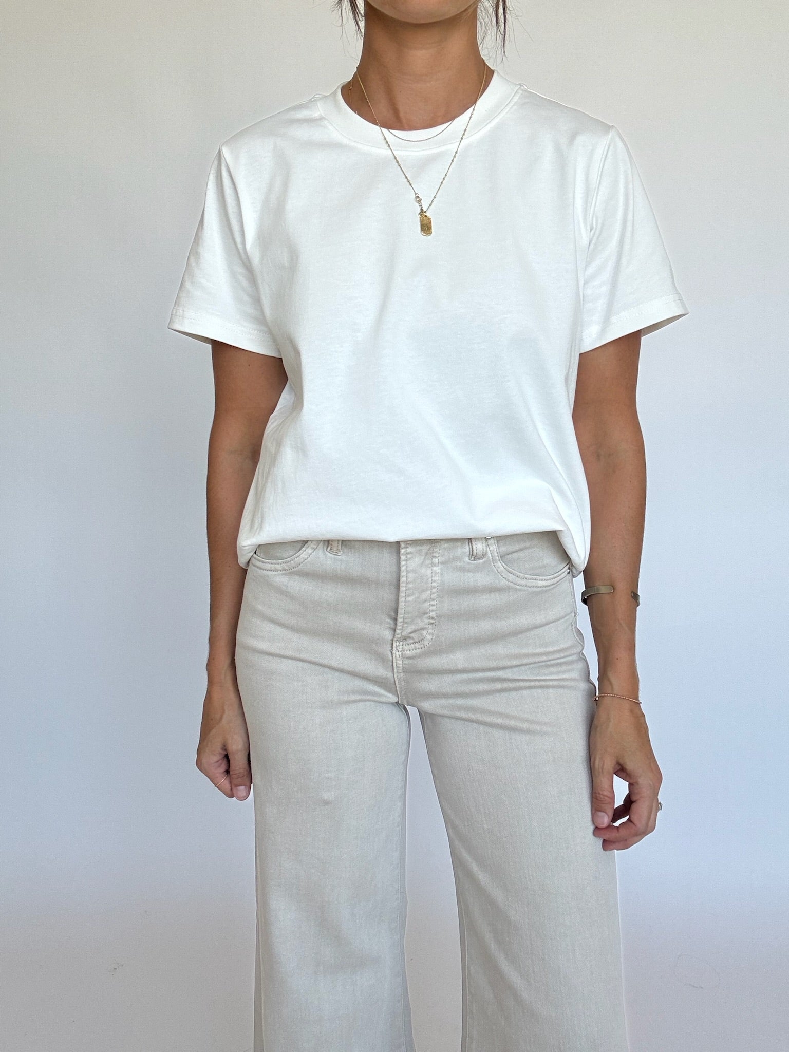 pois  blous tee ホワイト POCKET TEE WHITE - Tellason.com