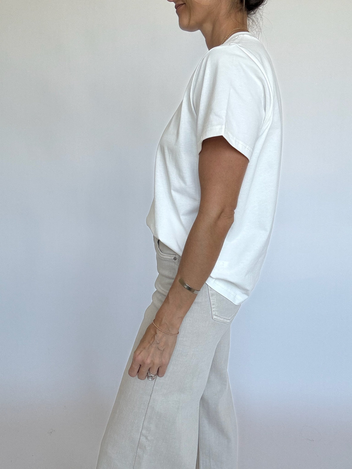 Elevated White Tee