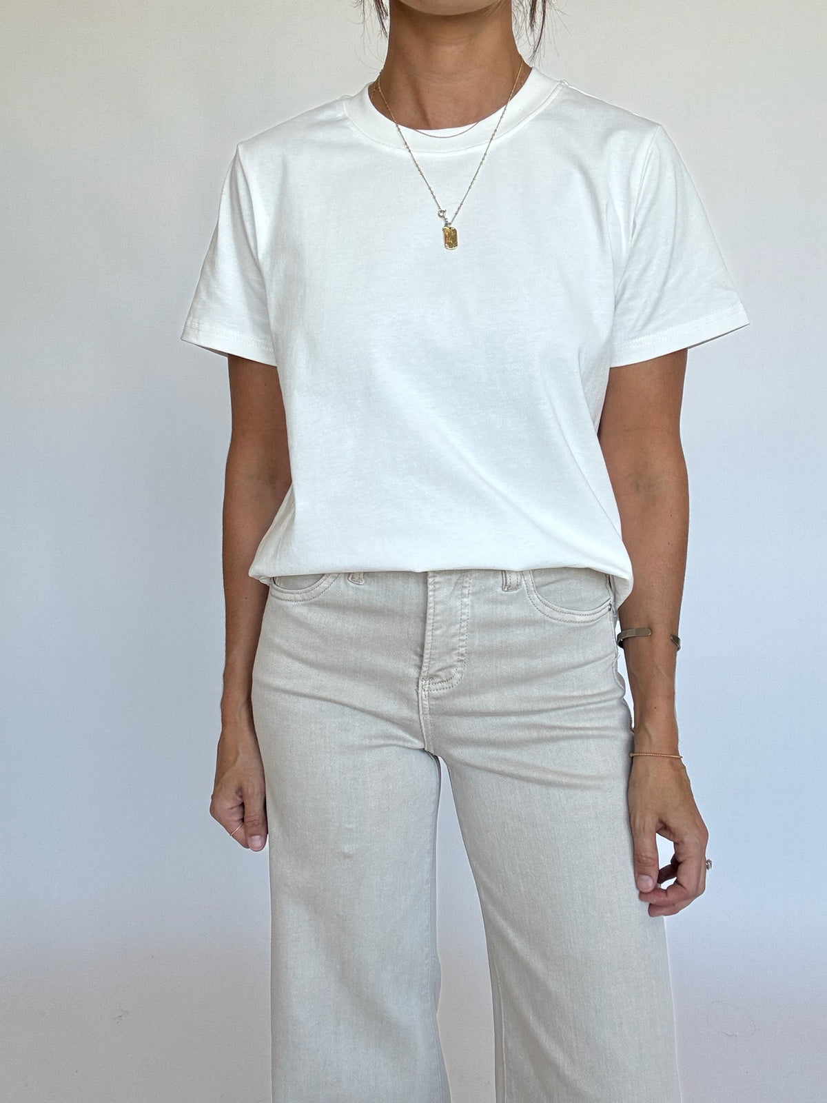 Elevated White Tee