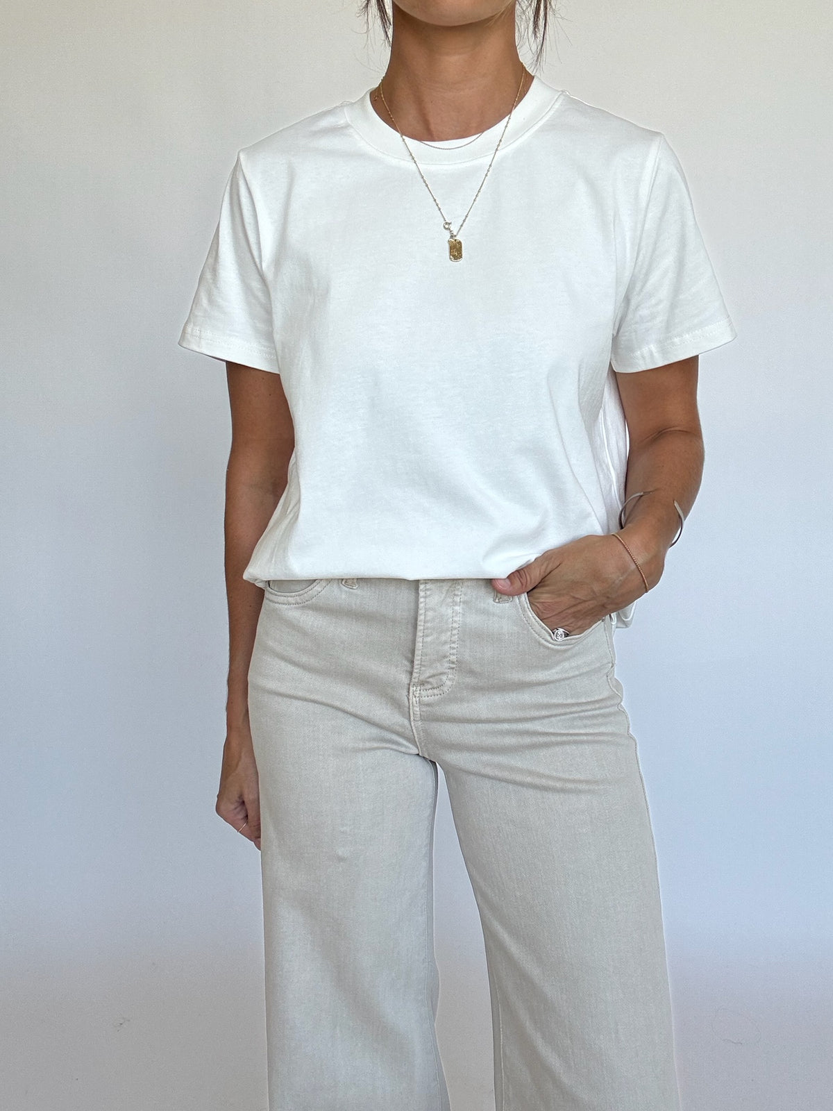 Elevated White Tee
