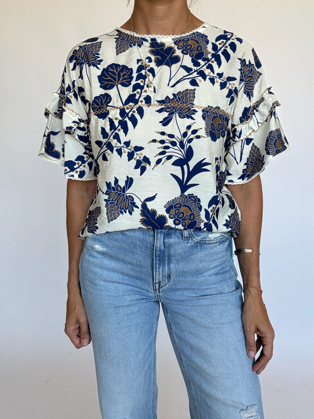 Amelia Tiered Sleeve Top