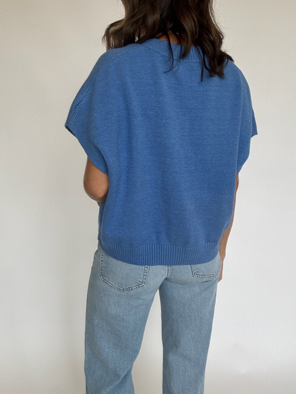 Gwen Cap Sleeve Sweater