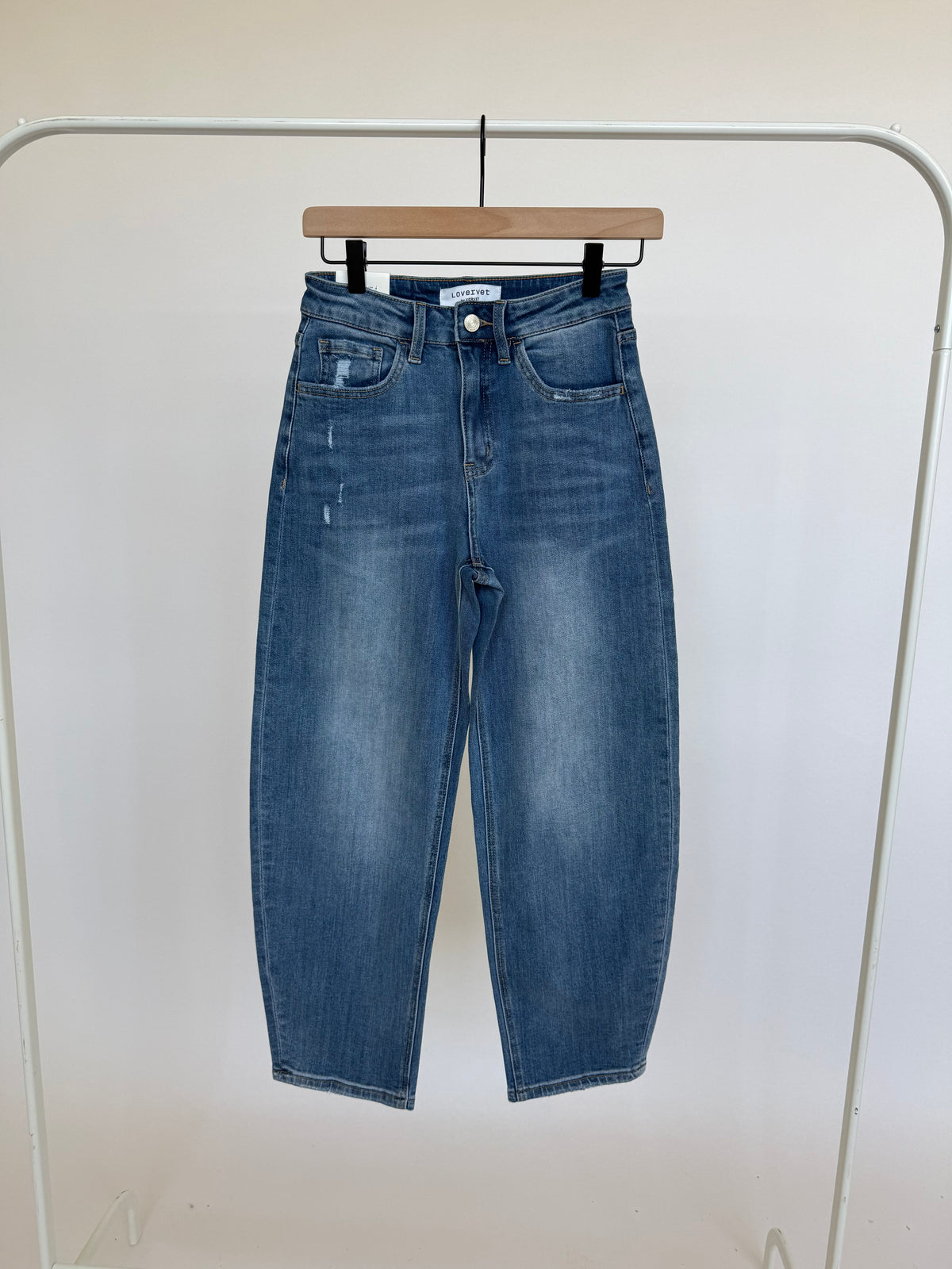 Medium Barrel Jeans Sample | Size 24 | FINAL SALE