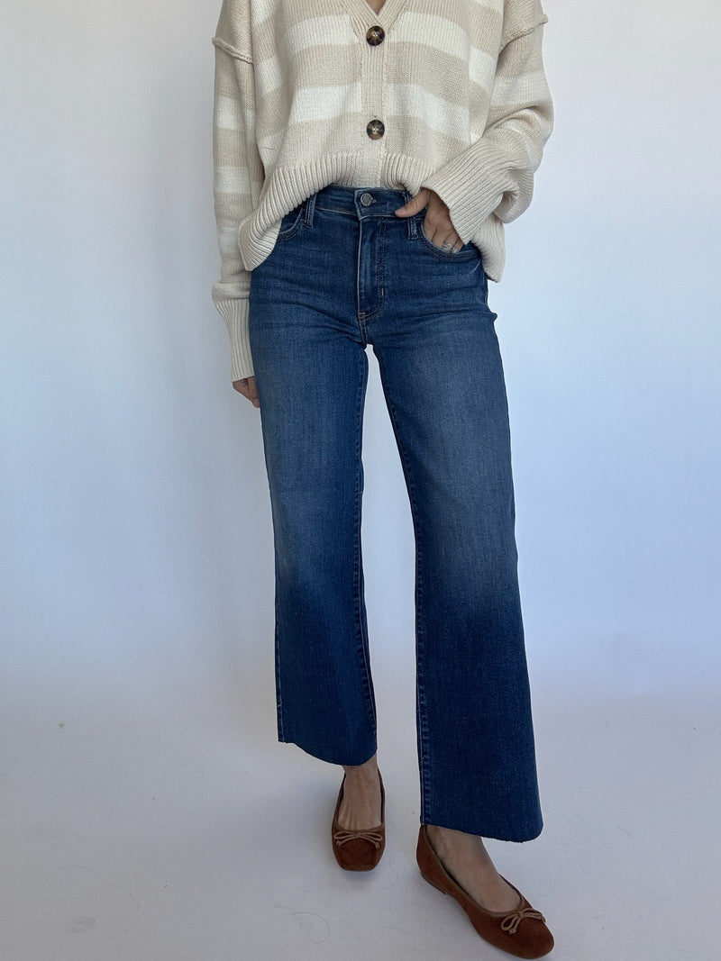 Slim Palazzo Jeans | Just Black Denim