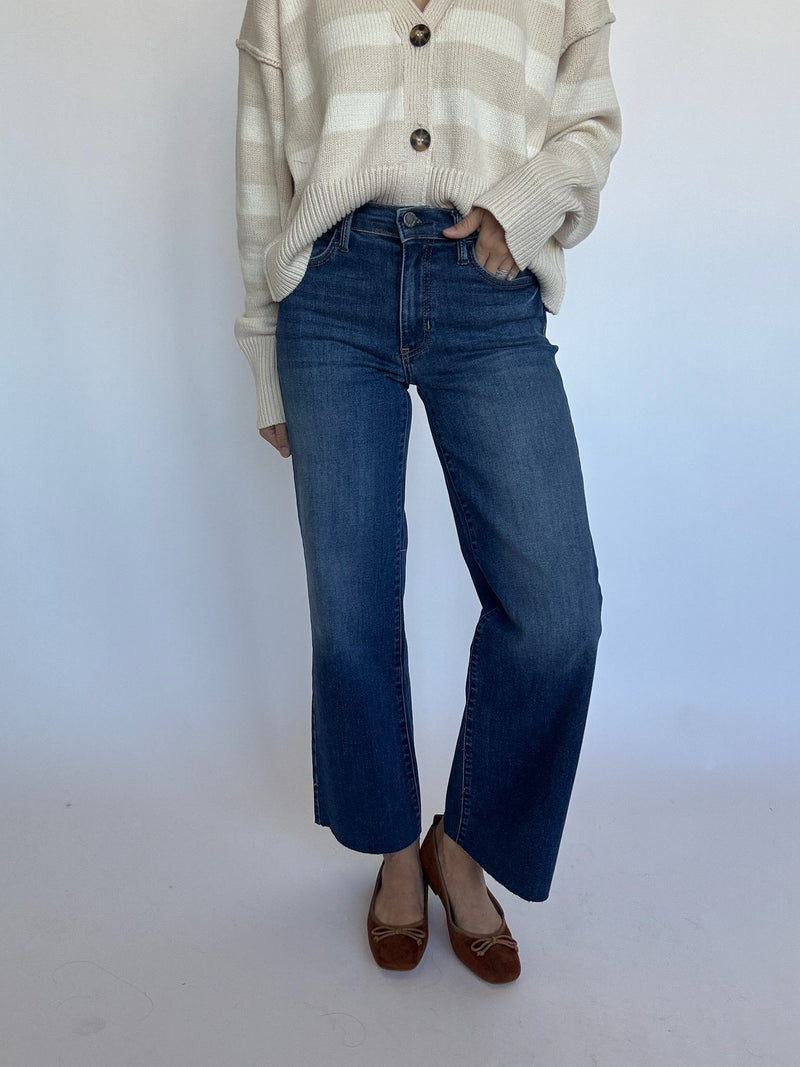 Slim Palazzo Jeans | Just Black Denim