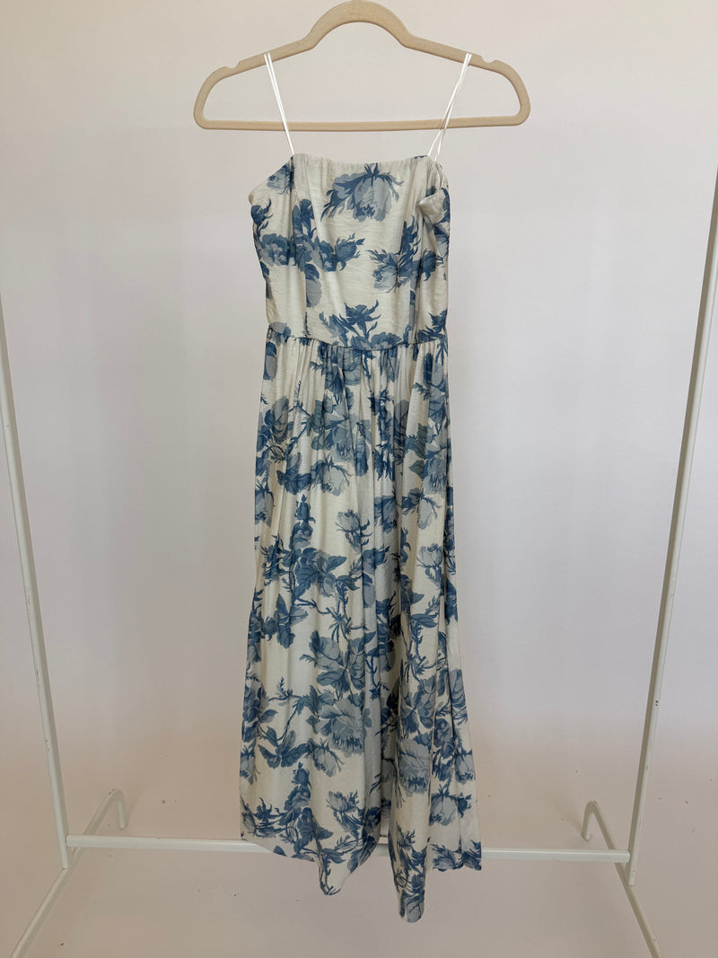 Blue Strapless Sample | Size small | FINAL SALE