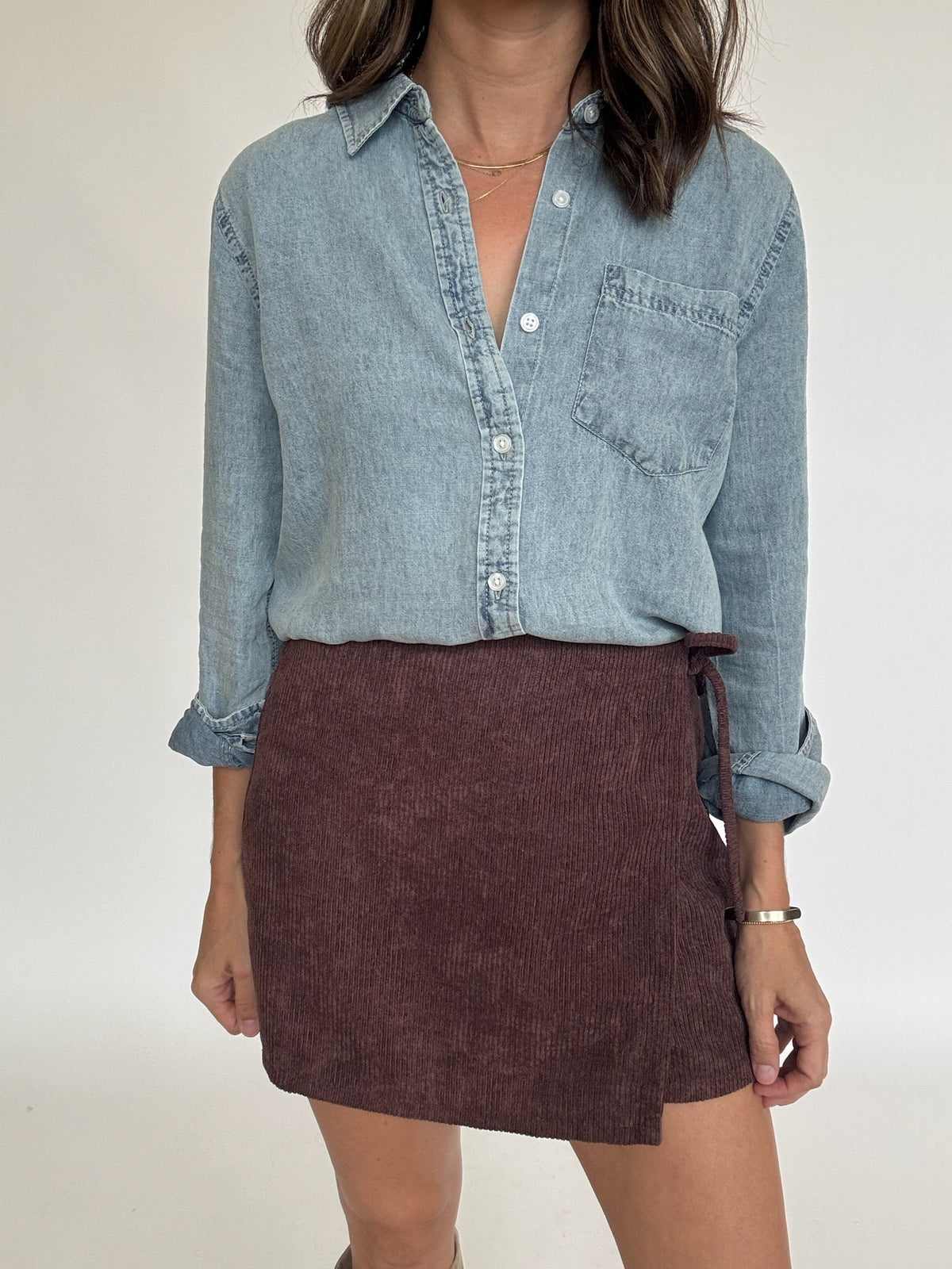 Shiloh Denim Button Down | FINAL SALE