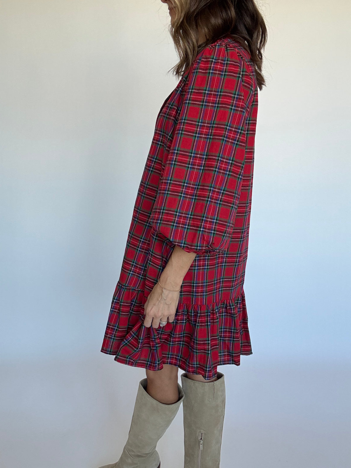 Finn Plaid Dress