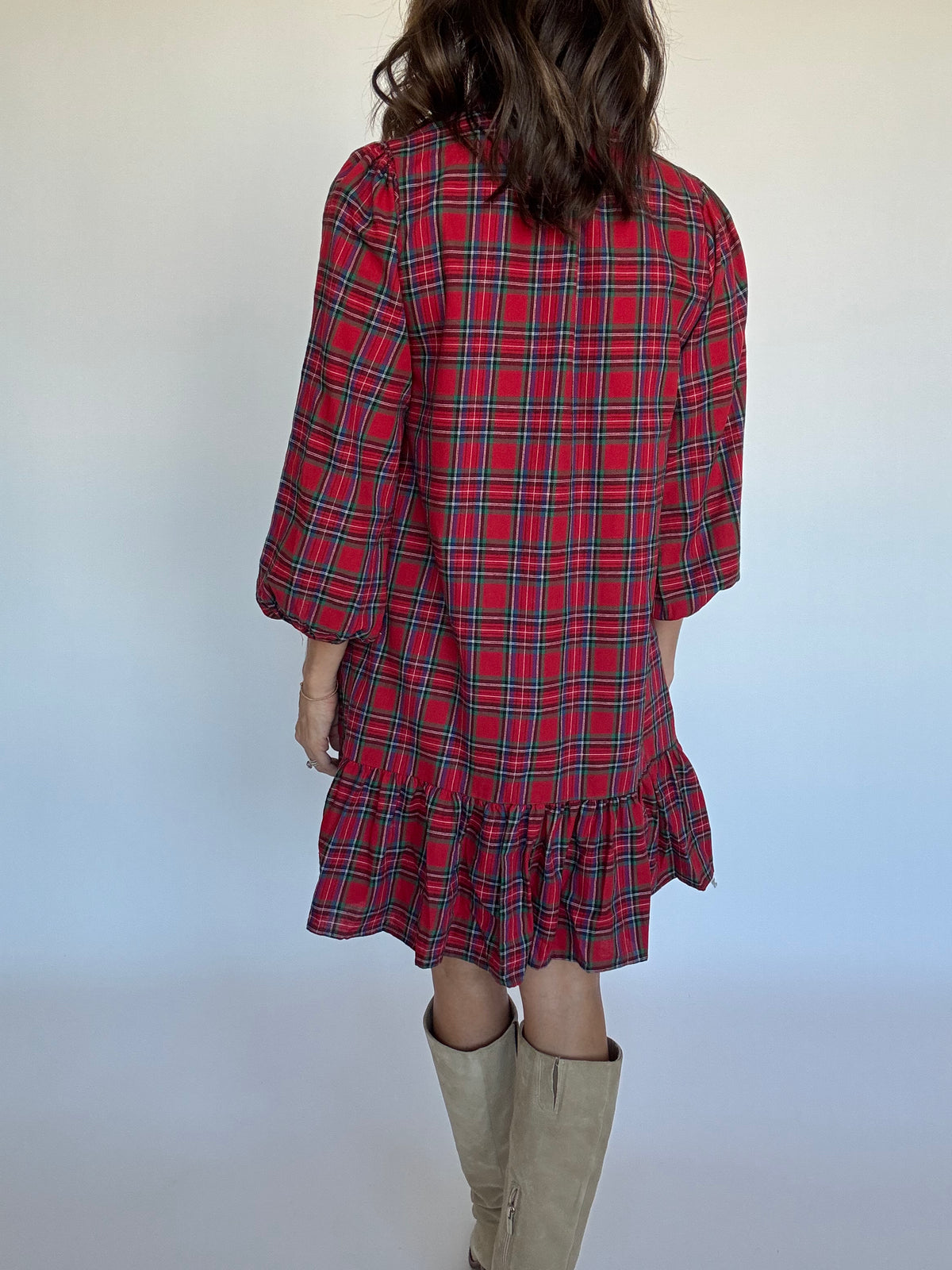 Finn Plaid Dress