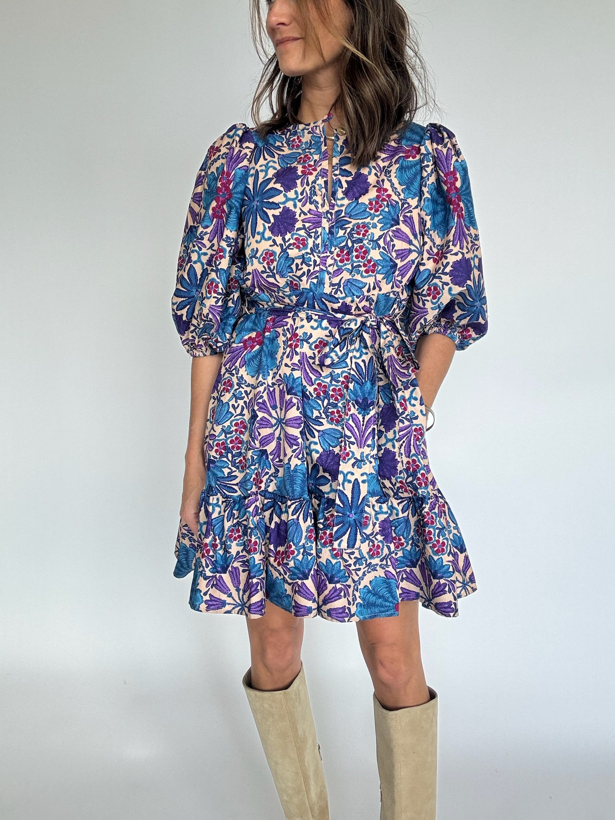 Shay Belted Mini Dress