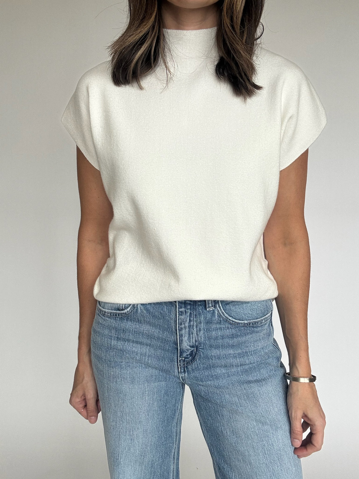 Off White Sweater Vest